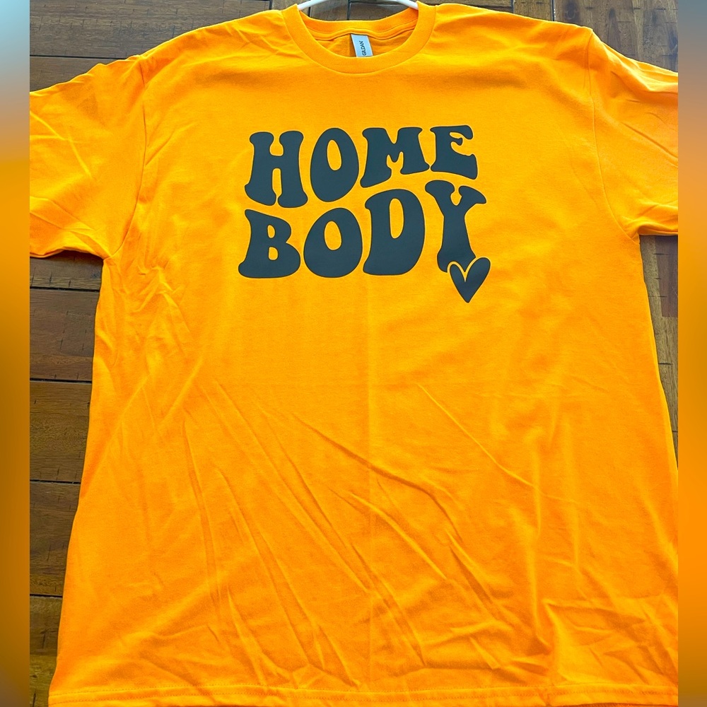 Unisex graphic tee. HOME BODY!  quality!